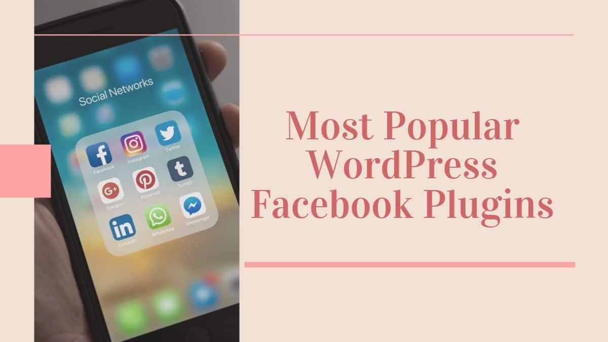 WordPress Facebook Plugins