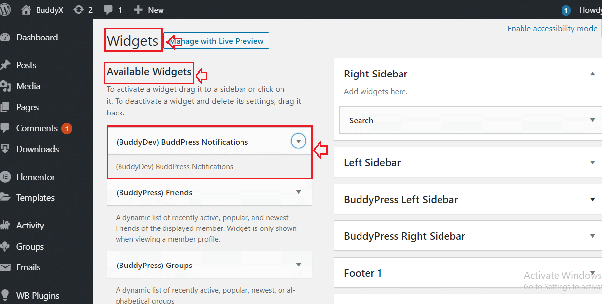 BuddyPress Notifications Widget In-Depth Review