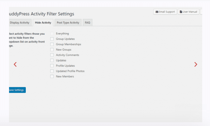 BuddyPress plugin Addons