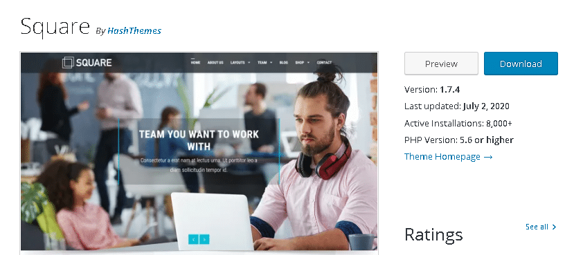 free Social Networking Themes square