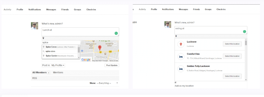 BuddyPress plugin Addons