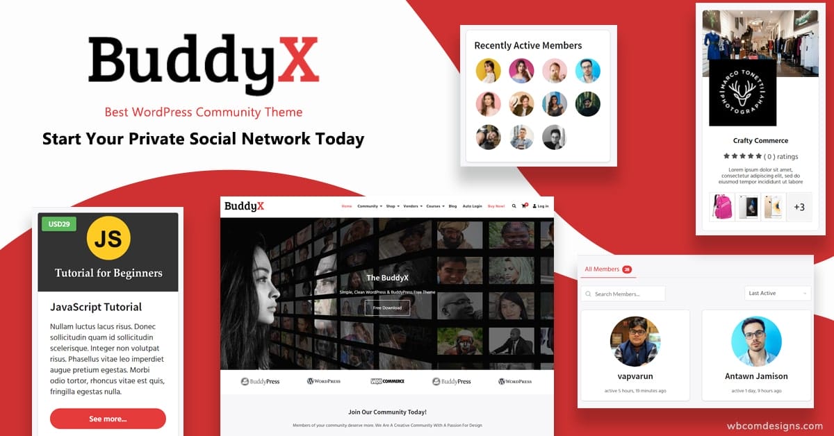 WordPress BuddyPress Themes WordPress BuddyPress Themes