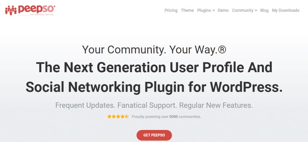peepso and buddypress