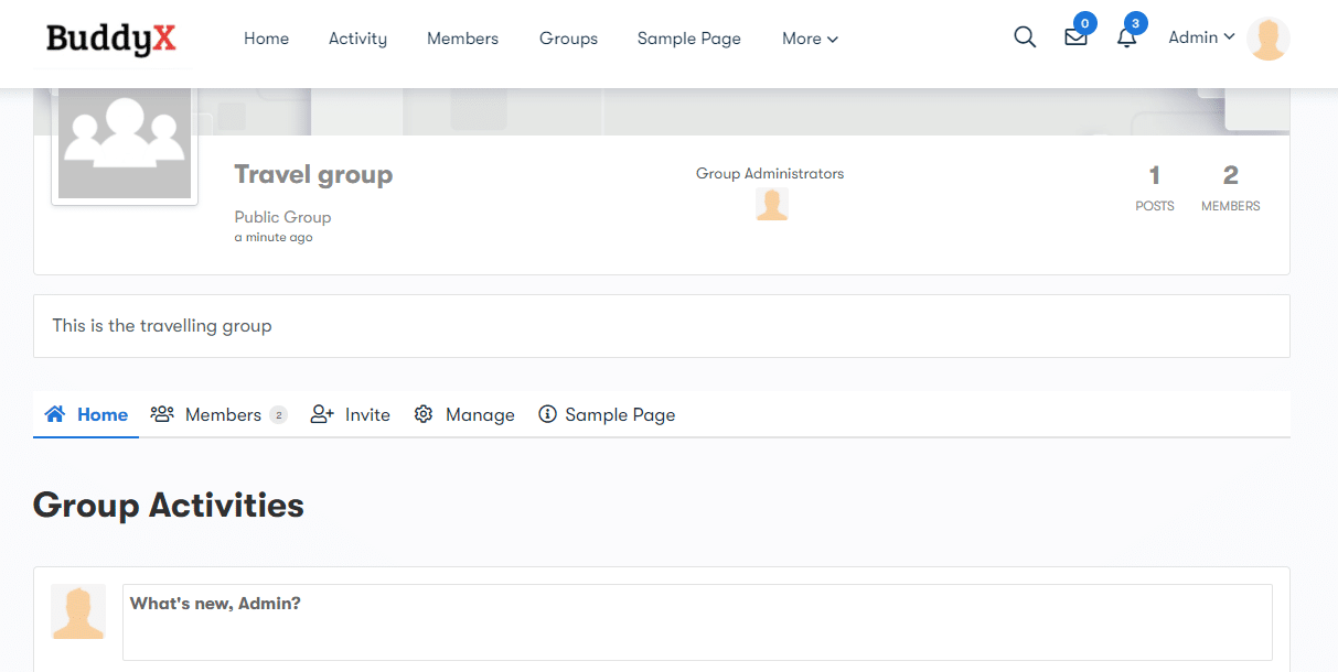 Link Page to Groups Plugin