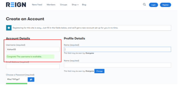 WordPress Username Availability Checker