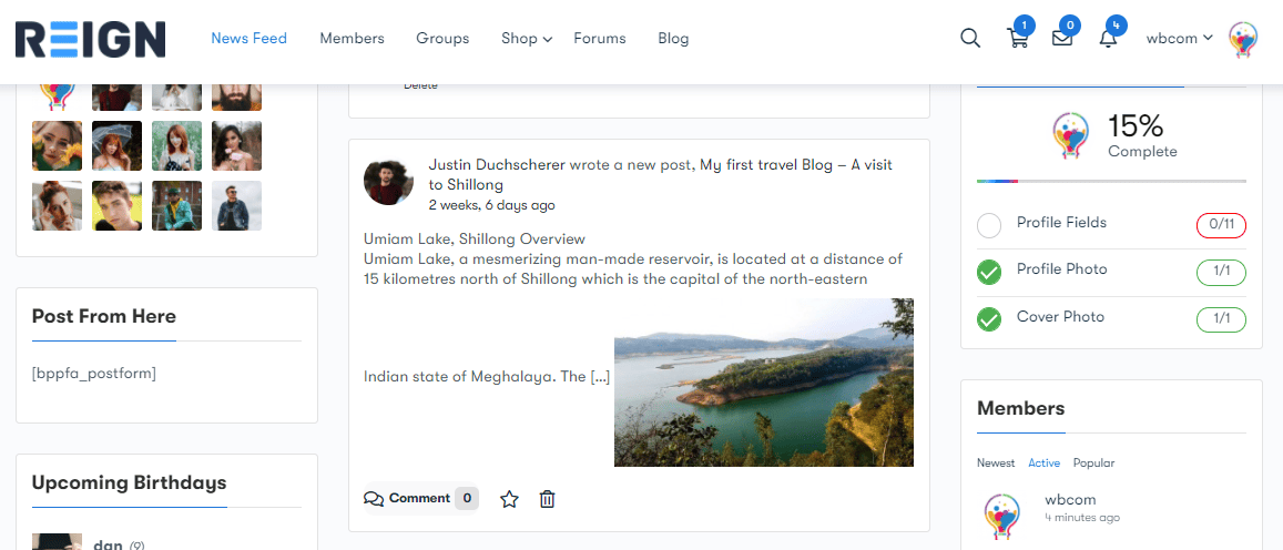 Travel Blogging Community
