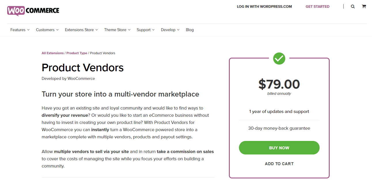 WooCommerce Product Vendors