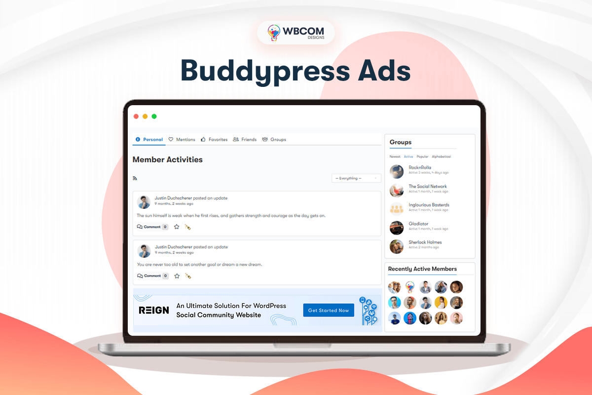 BuddyPress Ads Plugin