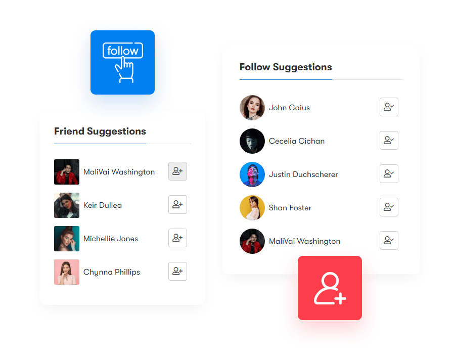 BuddyPress friends suggestions plugin