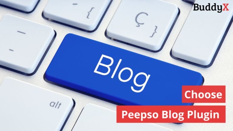 Blog plugin for peepso website