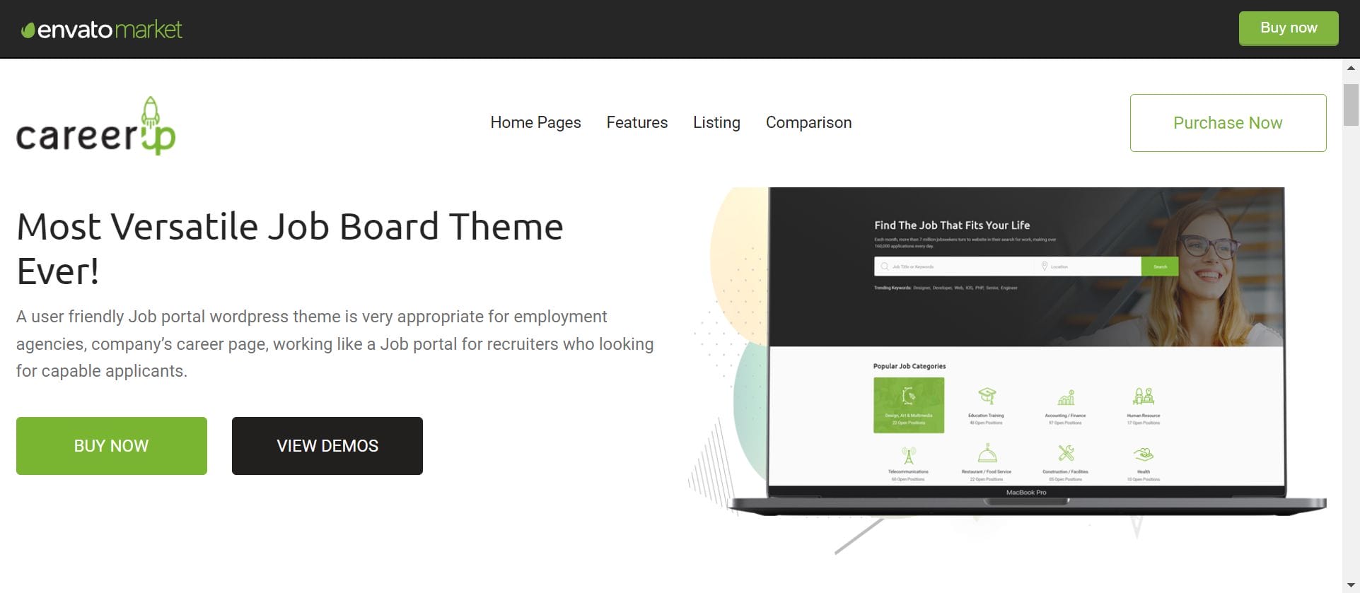 CareerUp theme