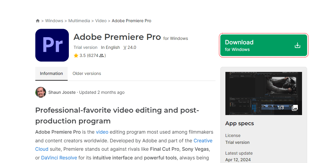 Adobe Premiere Pro