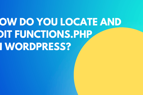 functions.php In A WordPress?