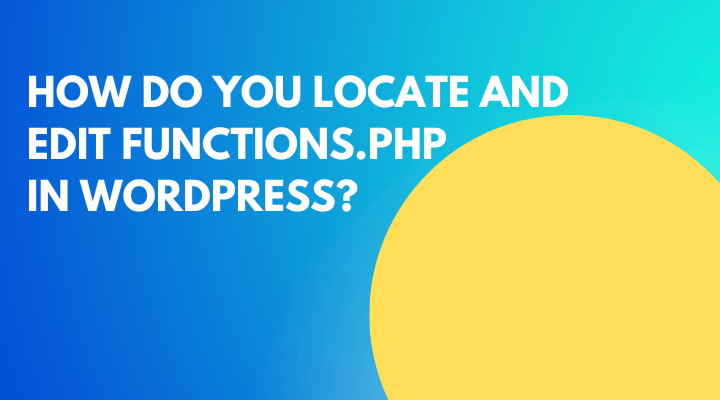 functions.php In A WordPress?