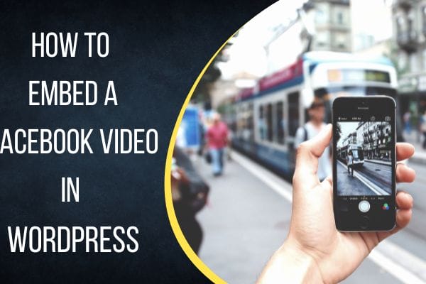 Facebook video in WordPress