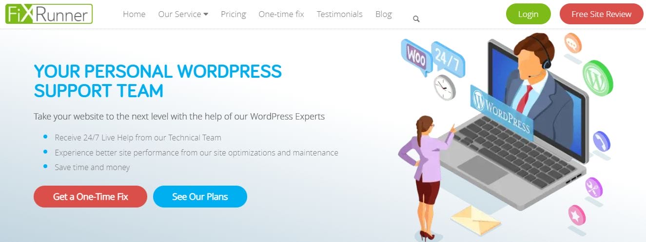 FixRunner- WordPress Support Services