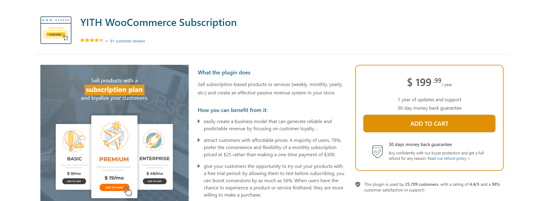 YITH WooCommerce Subscription