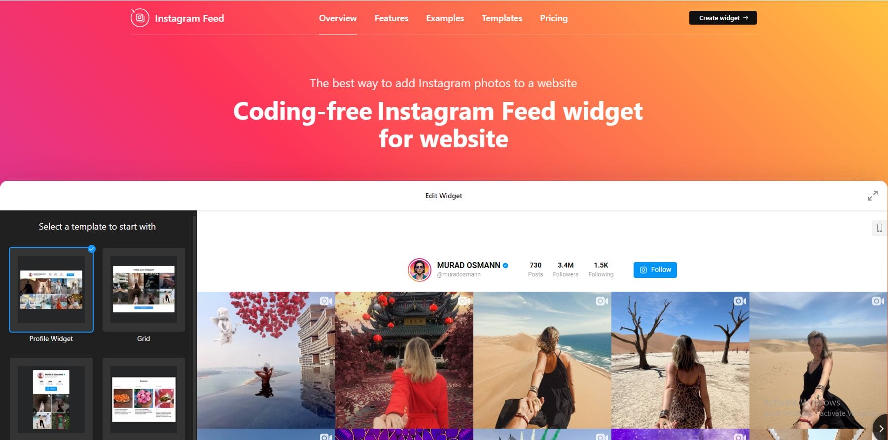 Instagram Feed By Elfsight