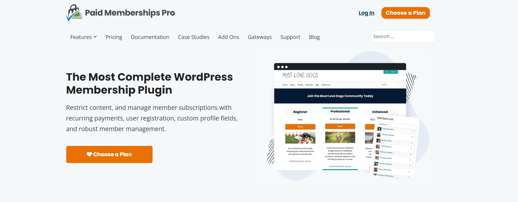 Paid Memberships Pro