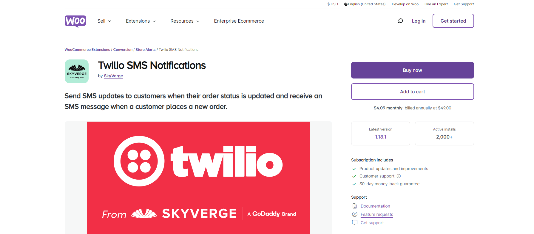 Twilio SMS Notifications