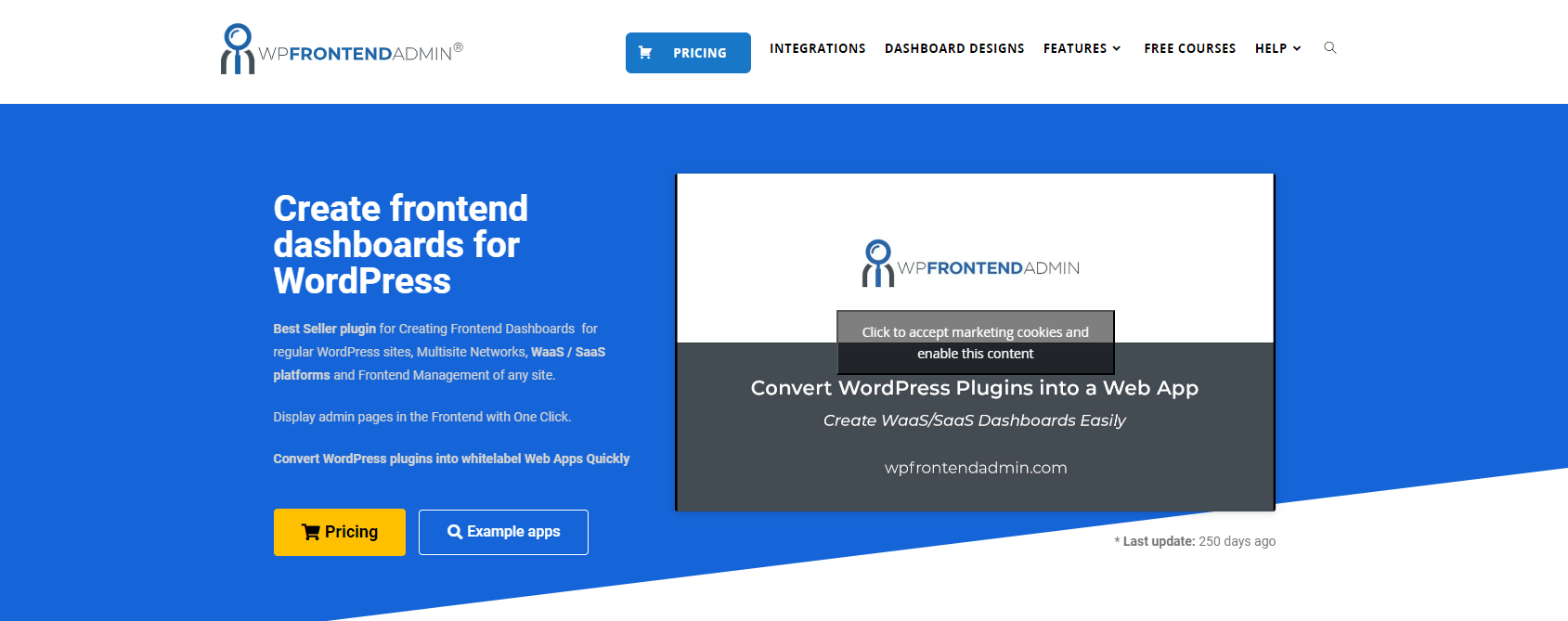 WP Frontend Admin