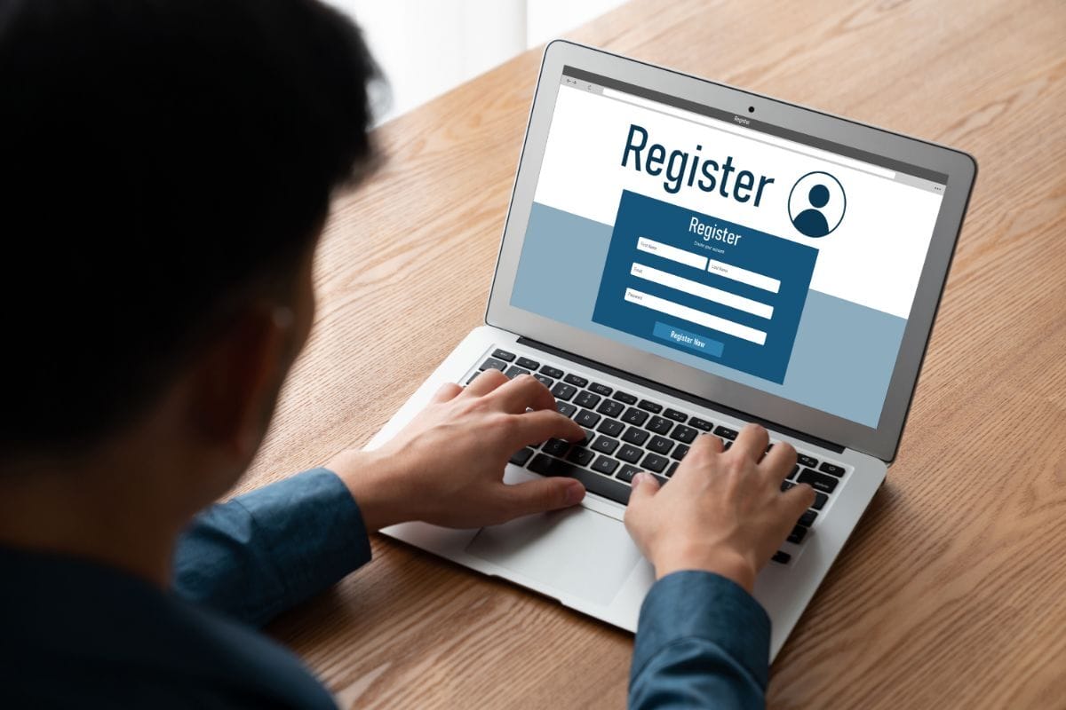 user registration