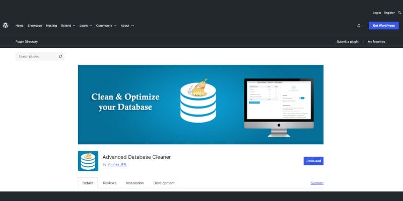 Advanced Database Cleaner