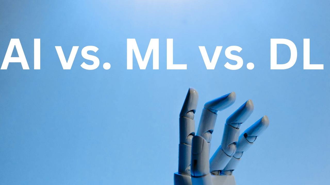 AI vs. ML vs. DL