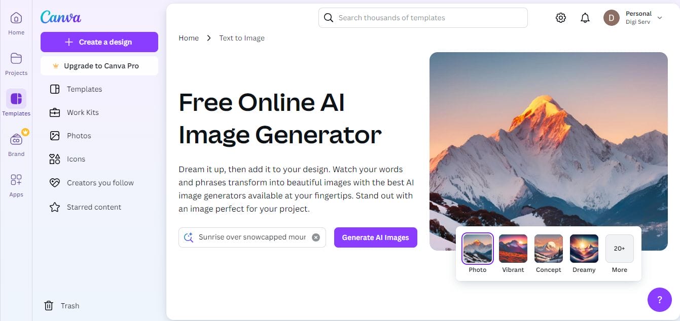 Adjust Image Saturation