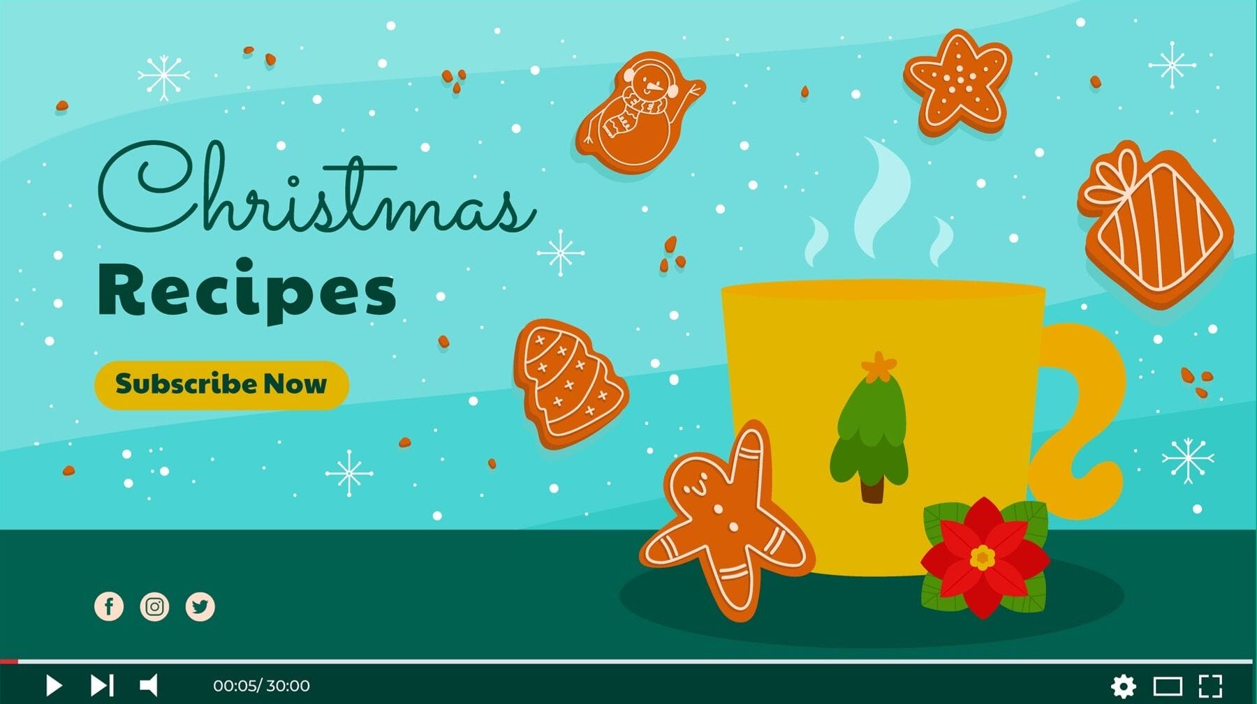 Christmas Invitation Video Maker