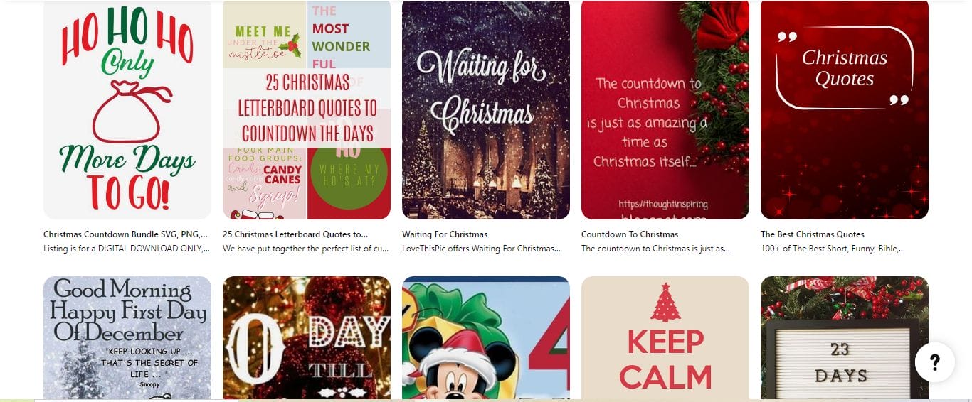 Joyful Christmas Countdown