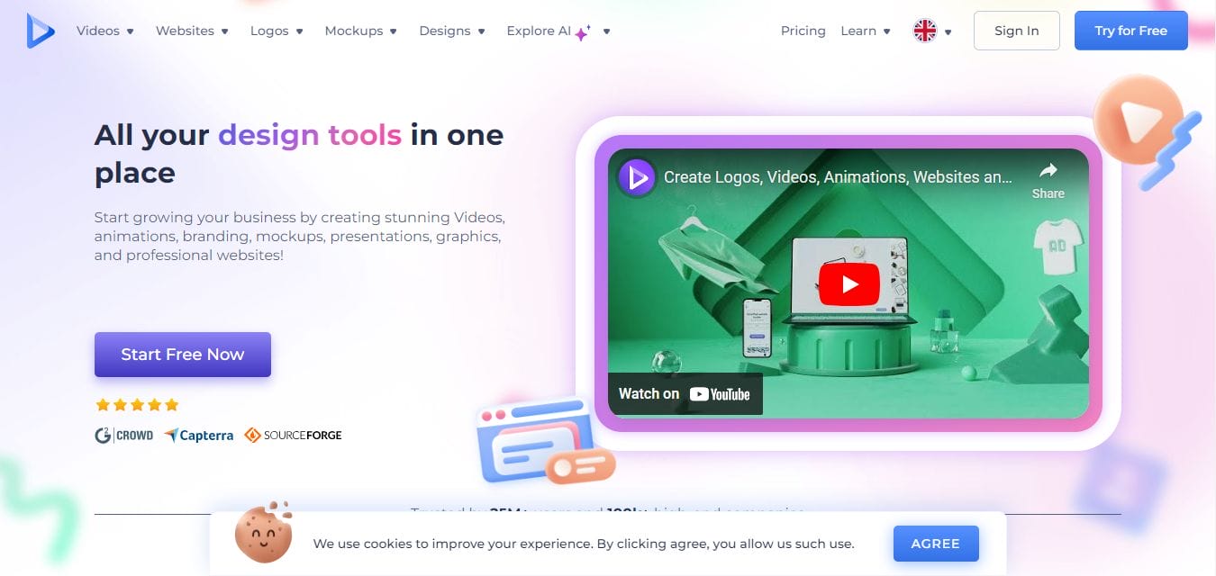 New Year Sale Ad Video Maker