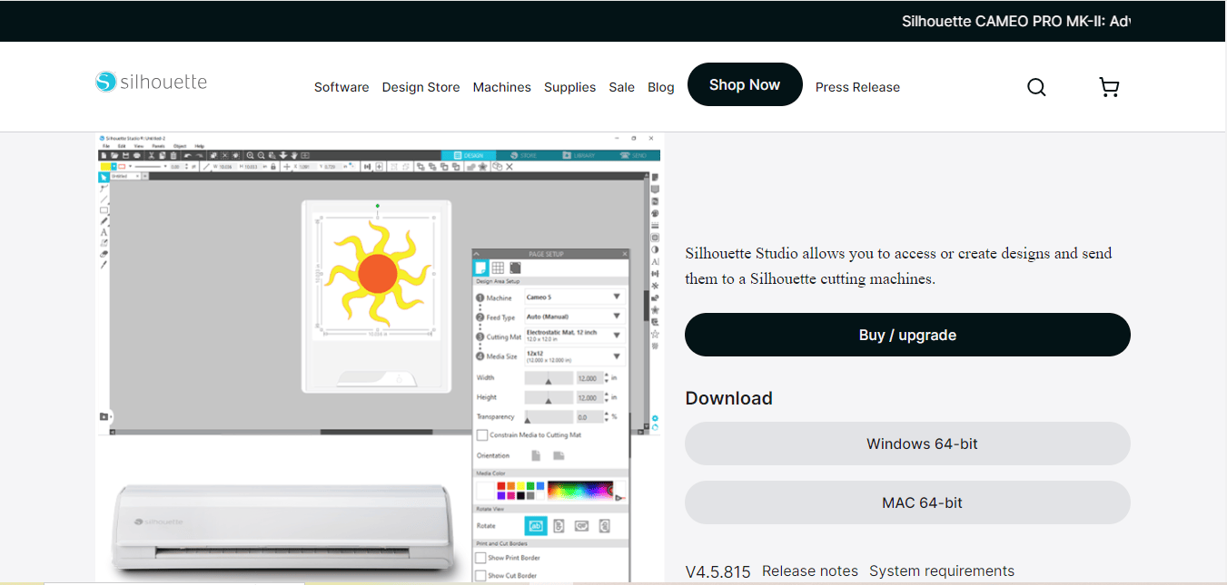 Silhouette Studio Online