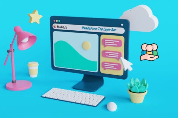BuddyPress Top Login Bar