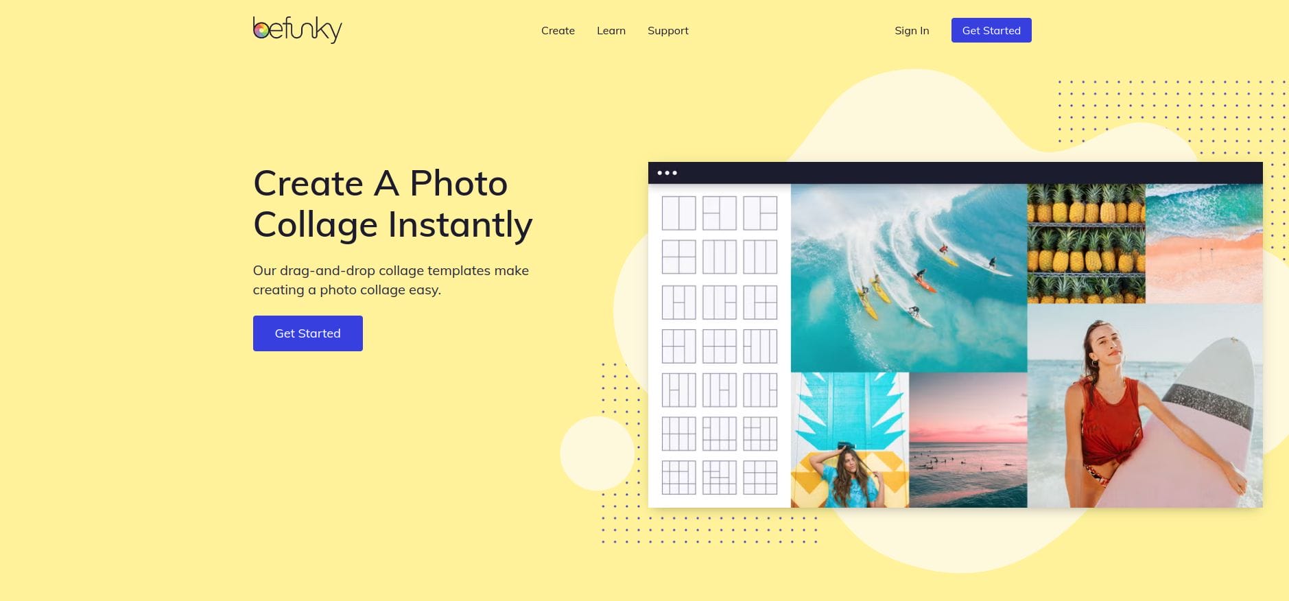 Polaroid Collage Maker by BeFunky