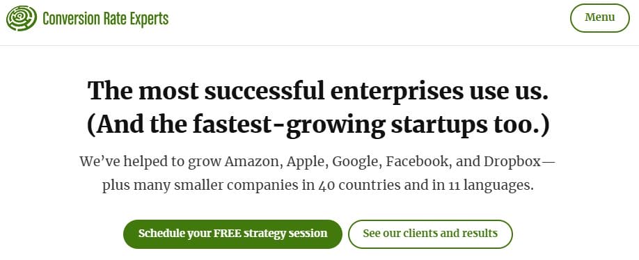 Conversion Rate Optimization Services