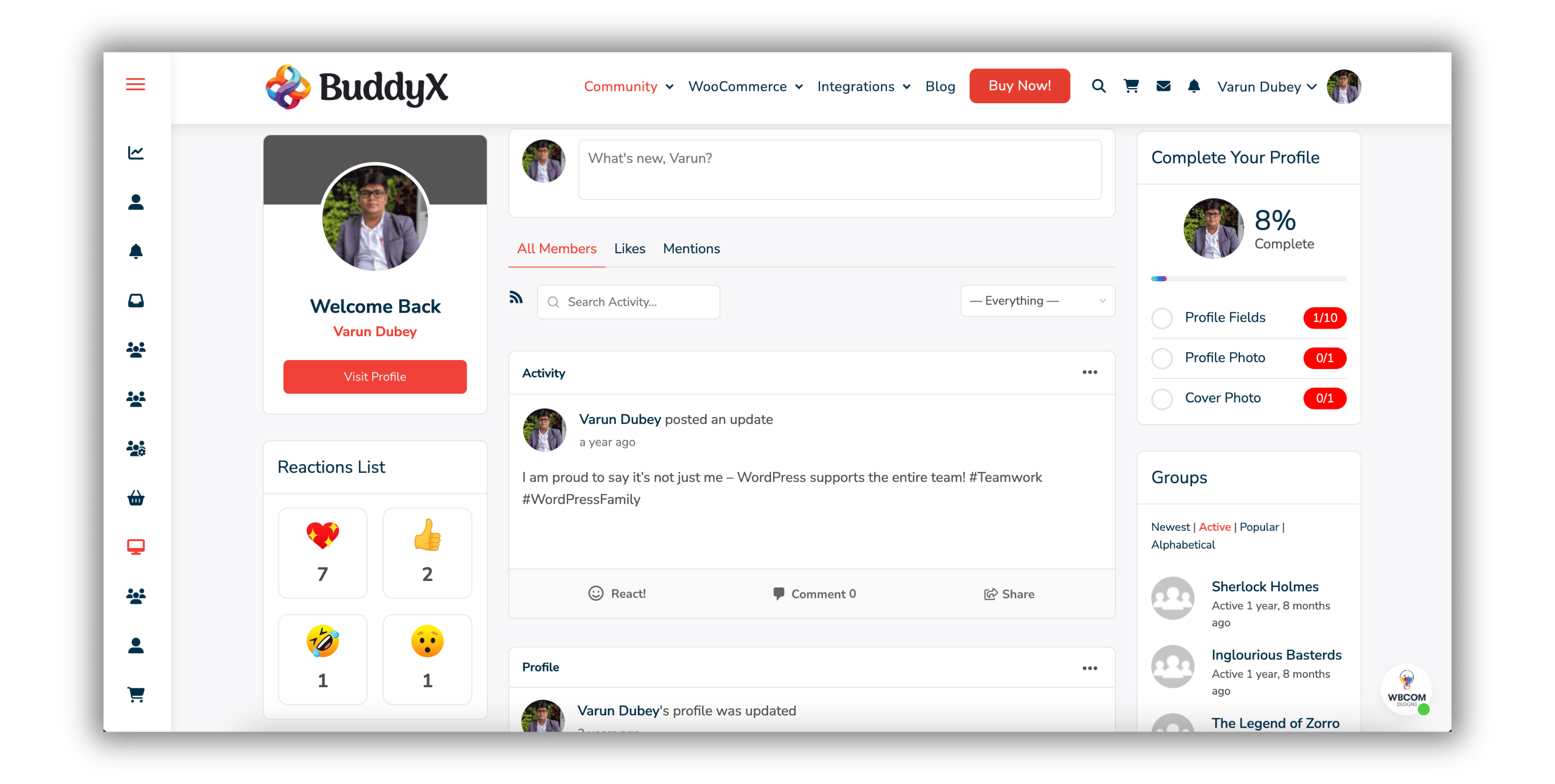 Free Tools Within BuddyX Theme