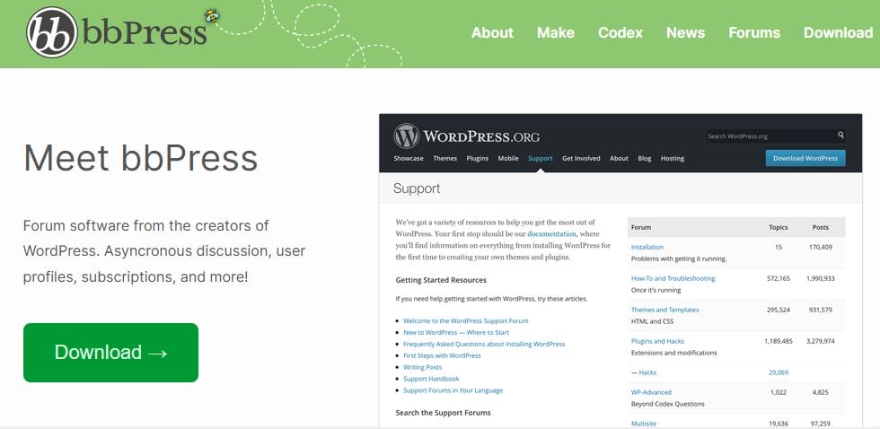 WordPress Forum Plugins