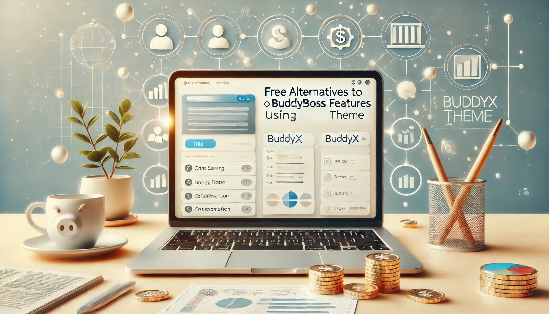 Free Alternatives to BuddyBoss Features with BuddyX