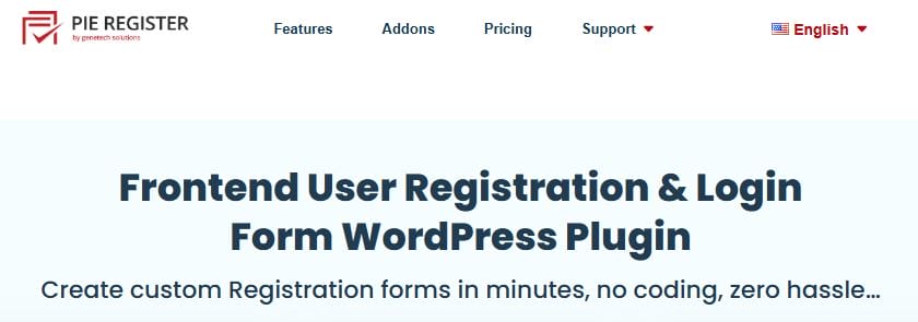 WordPress User Registration Plugins