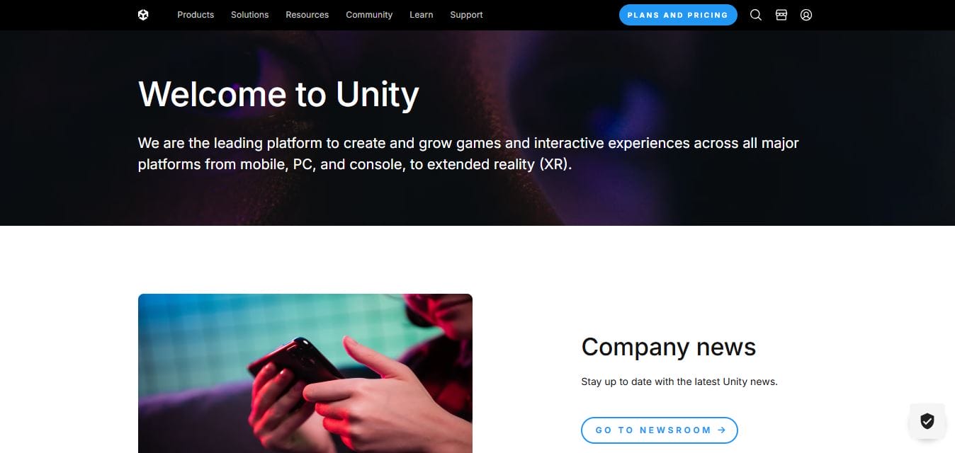 unity technologies