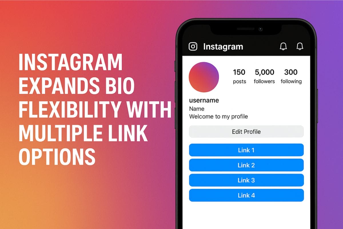 Multiple Links in Instagram Bio