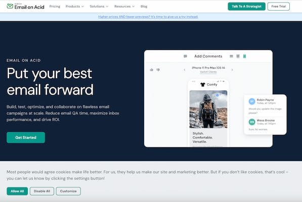 Sinch Email Content Testers