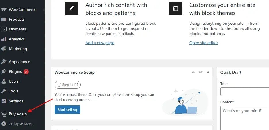 Product Reorders in WooCommerce