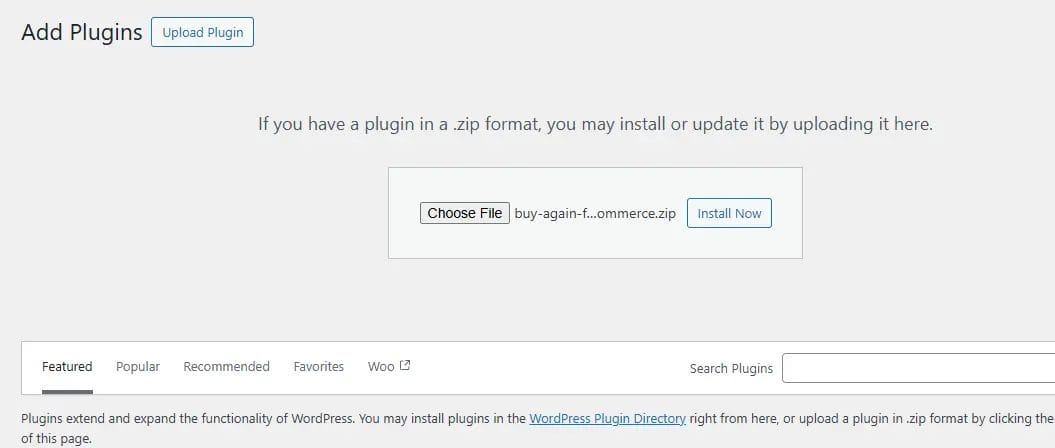 Purchase and Install the Plugin