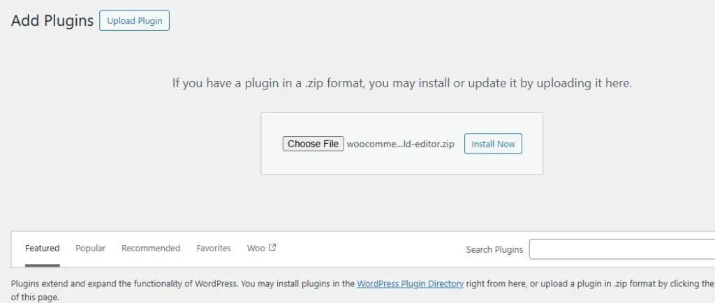 Install and Activate the Plugin