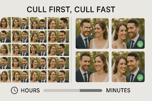 Cull first, cull fast- AI Tools to Streamline Photo Workflow