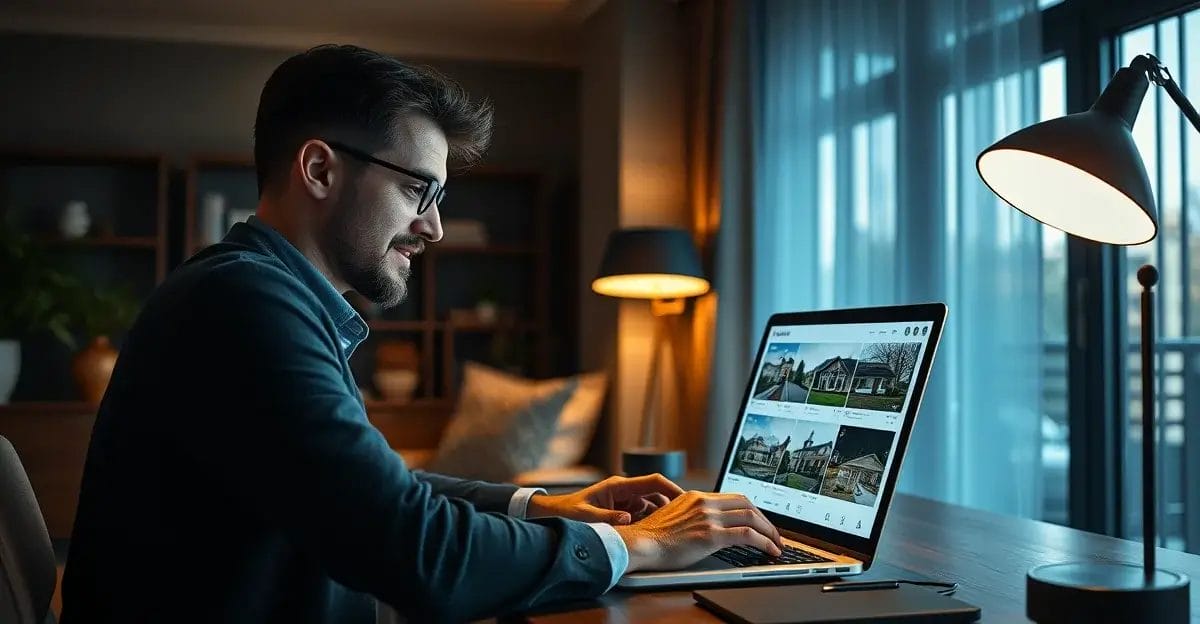 Real estate professionals networking and collaborating on a community platform, discussing properties and market trends