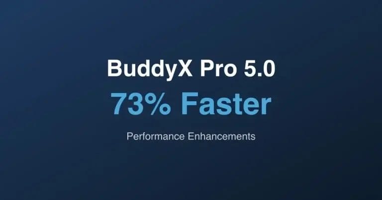 BuddyX Pro 5.0 - 73% Faster Performance