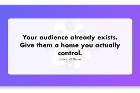 Creator Community Platform: Own Your Audience